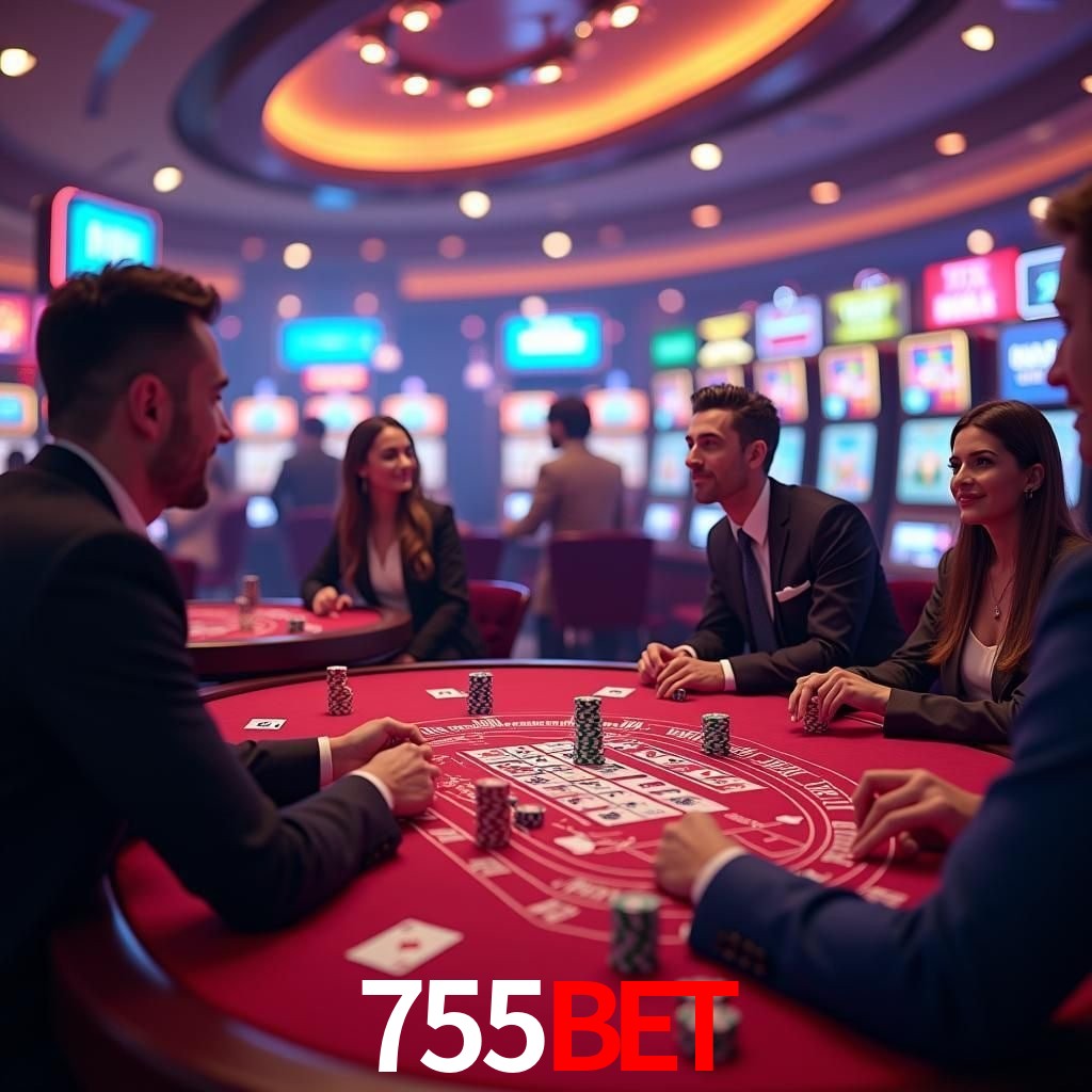 Interface do App 755bet